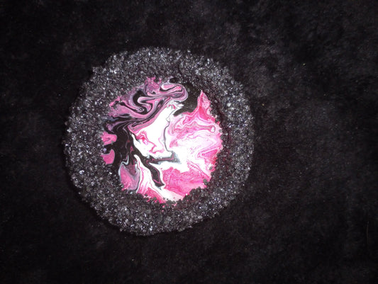 "Dragon Heart's Blood" Geode Inspired Decorative Tray